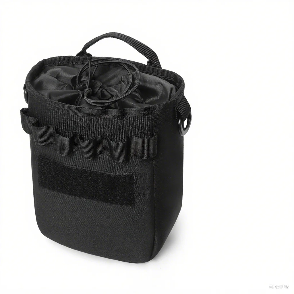 Bolsa de almacenamiento táctica con cordón, bolsa Molle multiherramienta, accesorios de caza, bolsa médica desmontable