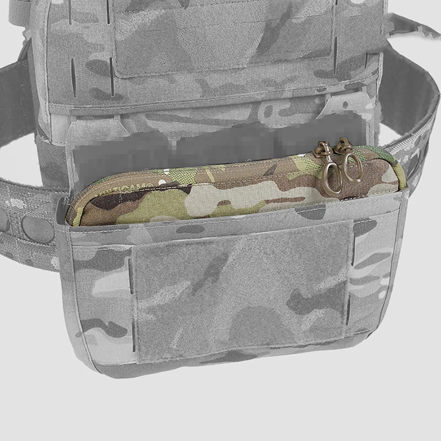 Bolsa de inserción de canguro estilo Ferro táctico Pew, bolsillo pequeño, bolsa para artículos diversos de alta capacidad para Airsoft, bolsa para campo de batalla - imagen 5