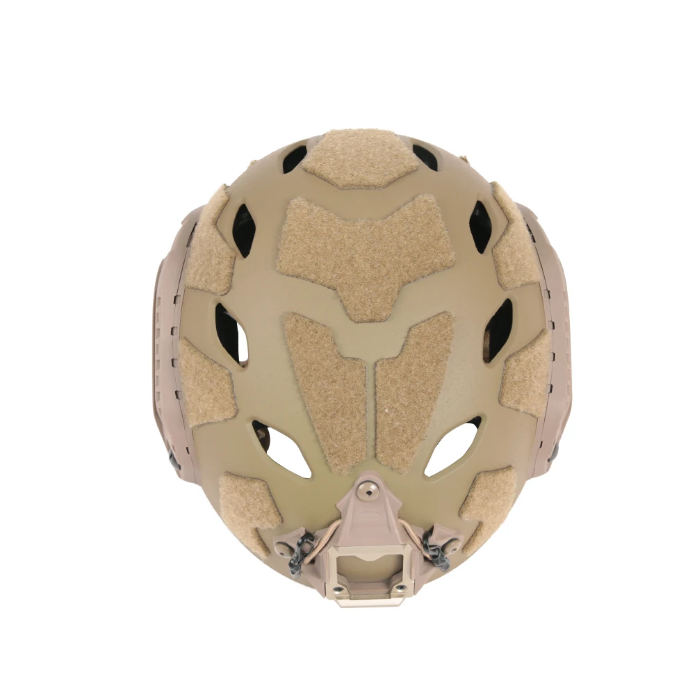 Casco táctico FMA FAST SF, casco de entrenamiento militar ligero con soporte de visión nocturna MBS + equipo resistente a impactos con riel de arco - imagen 4