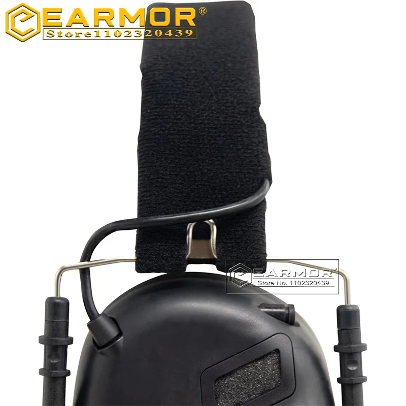 EARMOR M62 auriculares tácticos de pistola de aire, diadema, orejeras de tiro, tocado de repuesto, accesorios tácticos, equipo - imagen 5