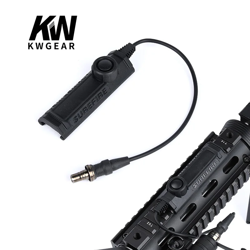 Interruptor remoto doble para luces militares, accesorio para linterna, riel Picatinny, SR07, M300, M600 SF - imagen 4