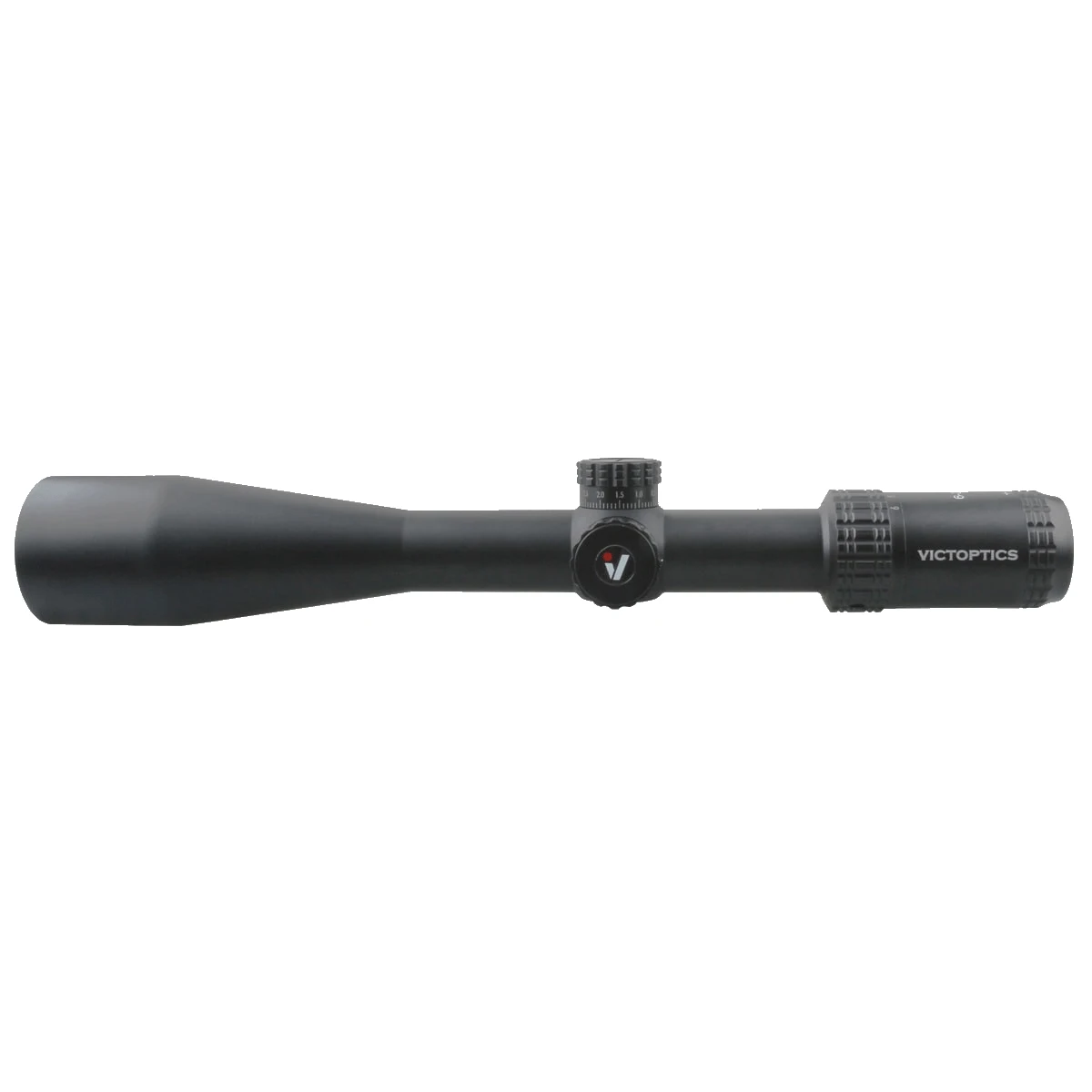 VictOptics S4 6-24x50 SFP mira telescópica, ajuste 1/10MIL con función de bloqueo de torreta y rueda de enfoque lateral libre para pistolas de aire y brazos contra incendios - imagen 2