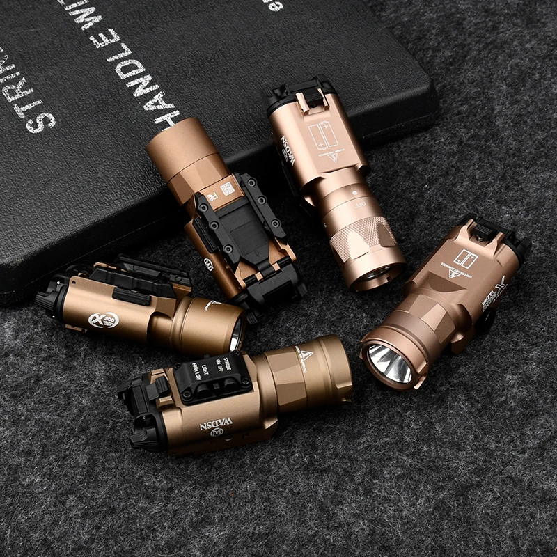 WADSN-linterna táctica X300 X300 Ultra XH35 X300V, luz LED estroboscópica, lámpara de montaje de aluminio, linterna colgante Airsoft X300UH-B - imagen 3