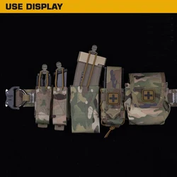 Bolsa porta cargadores 9 mm MOLLE - Elástica para una sola revista