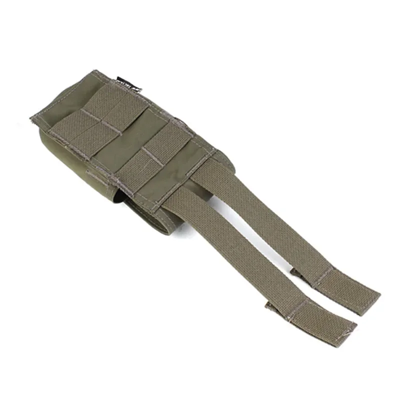 Bolsa Táctica Molle - Vista trasera y sistema de fijación