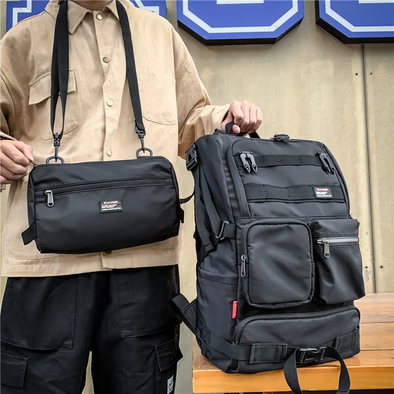 Mochila de senderismo al aire libre, mochila multifuncional de viaje para hombres y mujeres, bolsa deportiva para estudiantes, mochila universitaria con personalidad - imagen 4