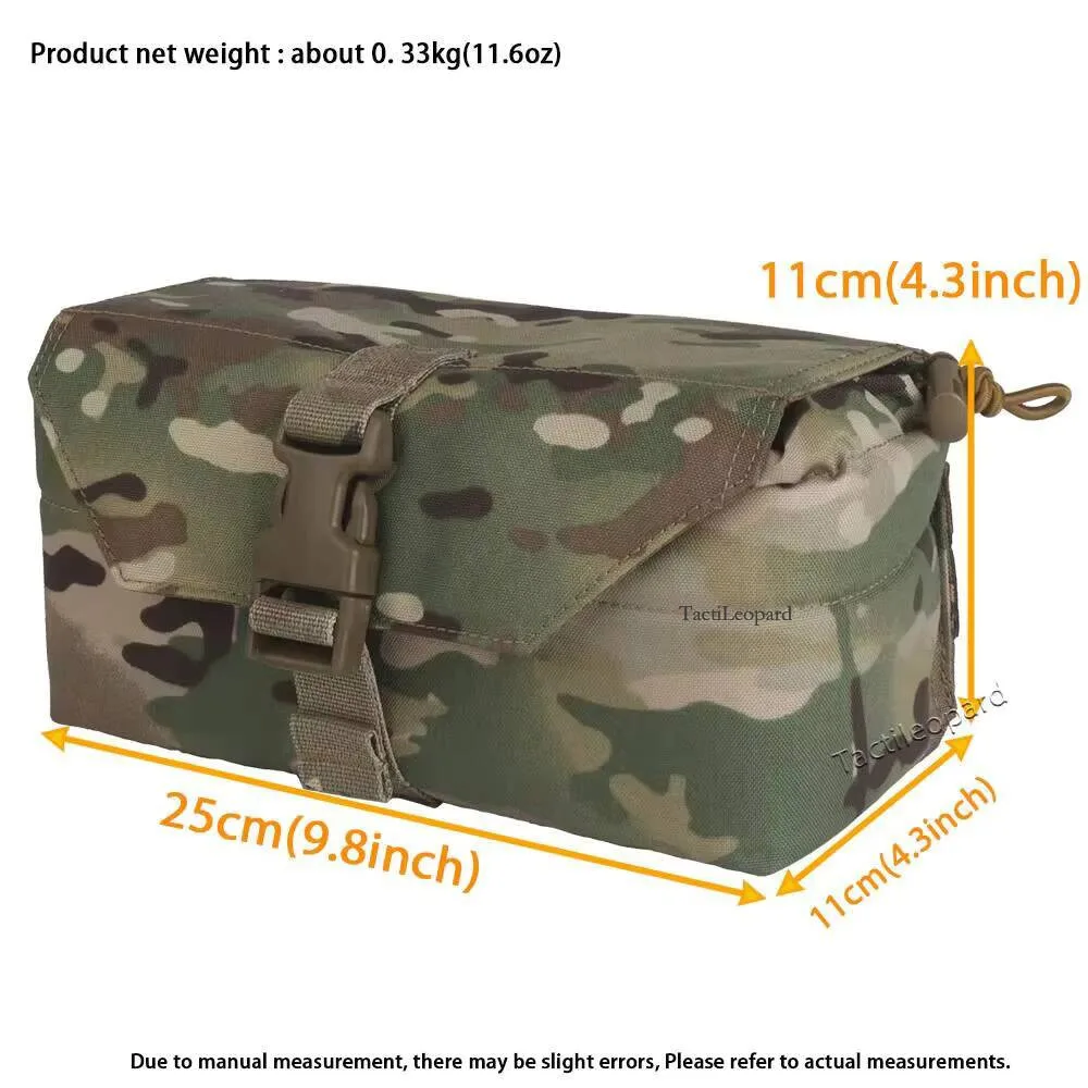 Bolsa táctica Molle GPNVG-18 de espuma suave Quad Nvgs, gafas de visión nocturna, estuche de transporte, bolsa de protección a prueba de golpes para caza - imagen 2