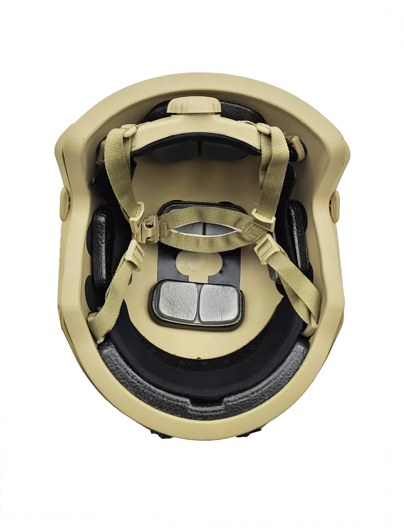 Casco balístico avanzado ACH de corte alto: construcción NIJ IIIA Kevlar con tecnología de suspensión RÁPIDA patentada de Wendy - imagen 4