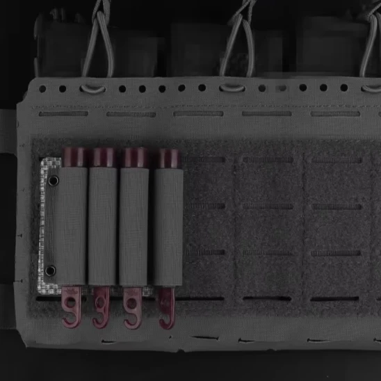 Bolsa de almacenamiento ligera para barras luminosas, soporte para barras luminosas con montaje MOLLE - imagen 5