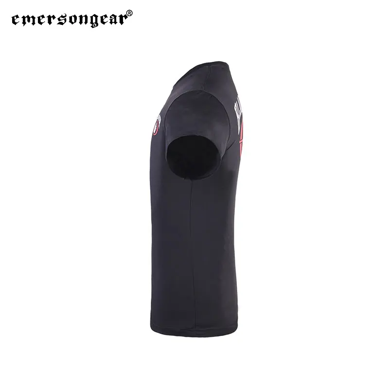 Emersongear-Camiseta táctica absorbente de sudor, camiseta absorbente tipo C, manga corta, pesca, Camping, ciclismo, senderismo, EM2629 - imagen 4