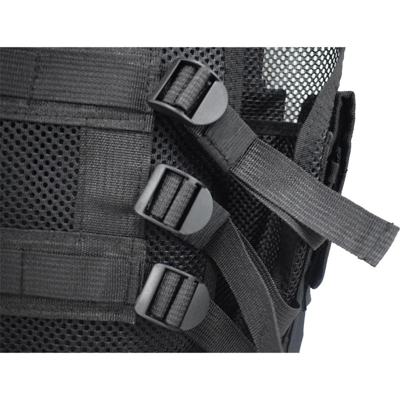 Chaleco protector táctico militar, chaleco protector de entrenamiento de combate para caza al aire libre, chaleco a prueba de balas para pistola de aire de juego CS - imagen 5