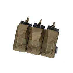 Bolsa táctica MOLLE para cargadores y chaleco 500D ligera utilitaria