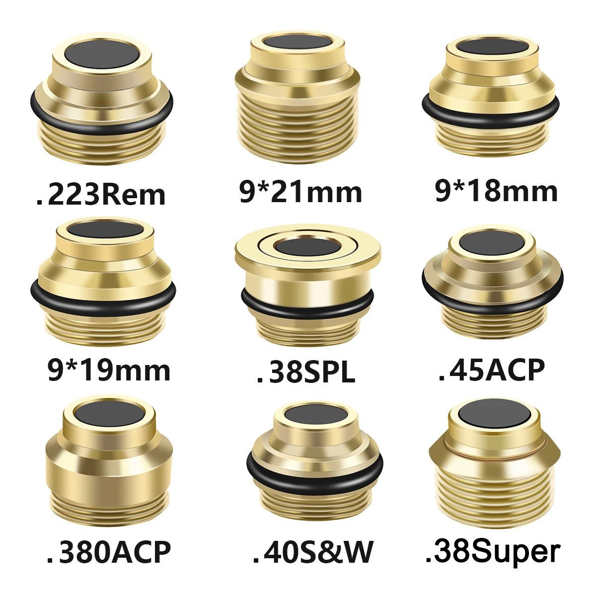 Cubierta de interruptor de bala de entrenamiento láser de punto rojo 223Rem.380ACP.40S y W 9x19mm Taurus G2C cartucho de entrenador interruptor de botón Boresighter - imagen 4