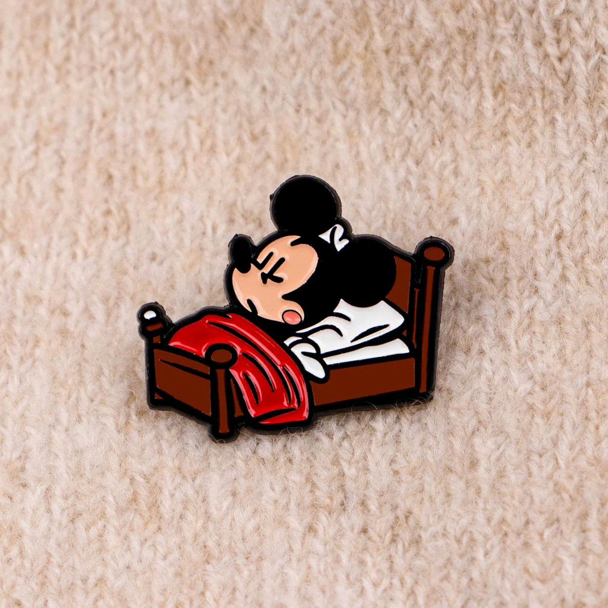 Pin esmaltado de ratón bonito, Pin de solapa, broche de pato de dibujos animados, conjunto de decoración de ropa, alfileres de Metal, mochila, sombrero, insignia, accesorios, 5 uds. - imagen 5