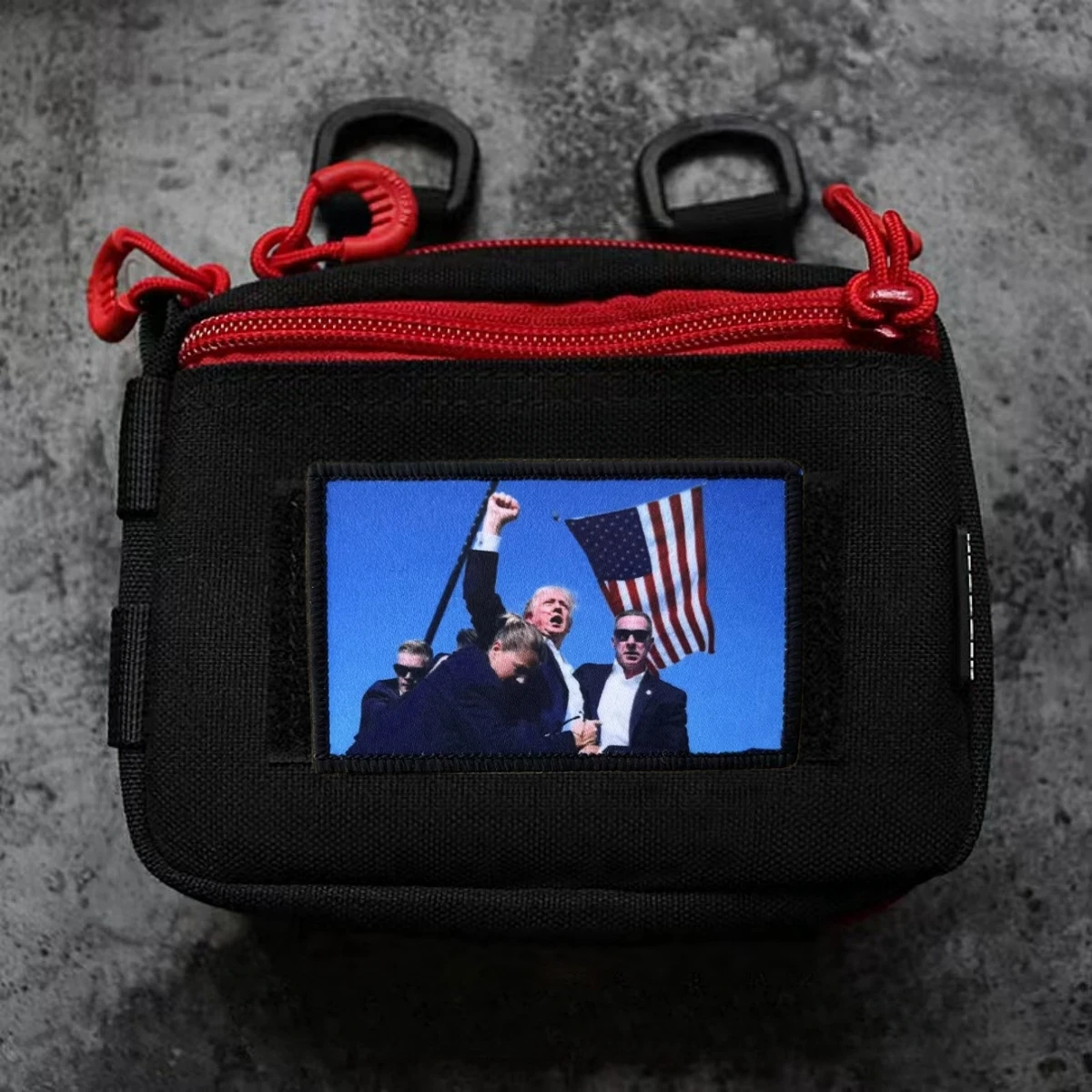 Parche táctico Trump Assassination, insignia de moral, brazalete militar, parches de gancho y bucle, ropa, mochila, pegatina impresa - imagen 5