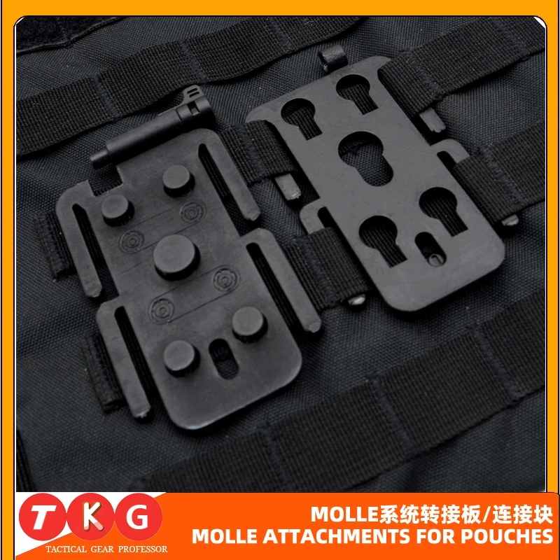Placa de transferencia Modular Molle, chaleco táctico Molle, módulo de transferencia rápida, cinturón Molle, bloque de compromiso - imagen 2