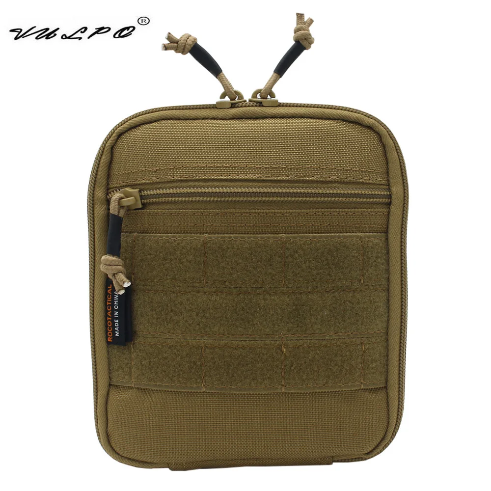 Kit de primeros auxilios táctico VULPO Molle, bolsa médica de emergencia para caza al aire libre, herramienta de supervivencia para acampar, EDC
