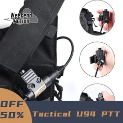 WADSN U94 PTT táctico militar para Earmor y walkie talkies