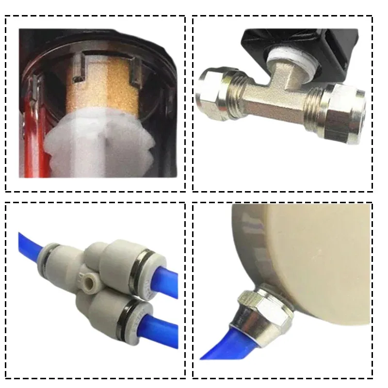Sistema de respirador industrial con suministro de aire 3 en 1, máscara de Gas 6800, respirador multifuncional eficiente y conveniente con ahorro de energía - imagen 5