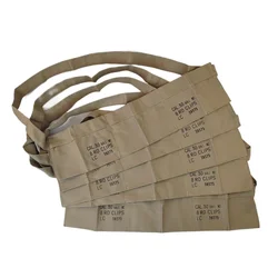 Suministros de recreaciones de cinturón de cartucho Amry M1 Cal 30 de la Segunda Guerra Mundial Segunda Guerra Mundial