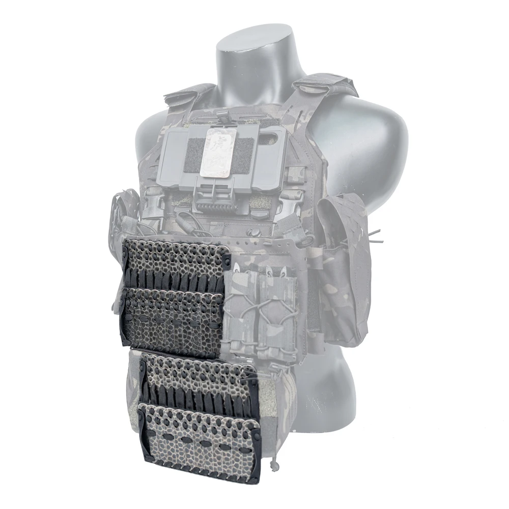 Armadura de panel Armadura táctica Chaleco táctico Armadura Hookloop Gancho Superficie