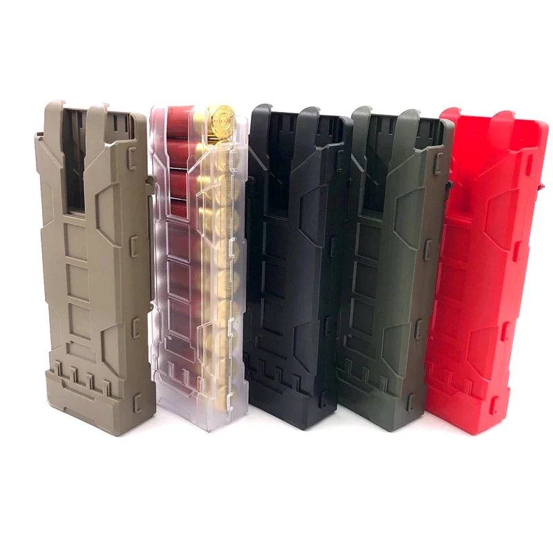 Bolsa táctica para revistas de escopeta, caja de revistas MOLLE para exteriores, bolsas para Airsoft, Paintball, funda para pistola de caza, accesorios - imagen 3