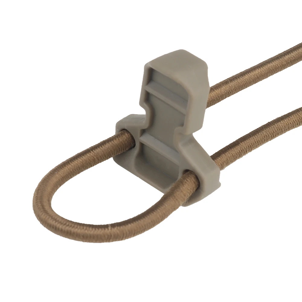 Retenedor de cordón de choque ajustable para cargador táctico, correas de retención elásticas de dibujo rápido para bolsa Mag, accesorios para chaleco - imagen 5