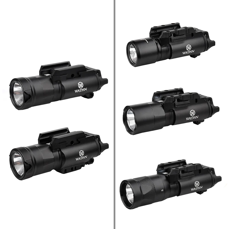 WADSN X300U Linterna táctica para pistola y fusil Airsoft