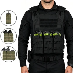 Bolsa táctica MOLLE de nailon para cargadores individual Airsoft