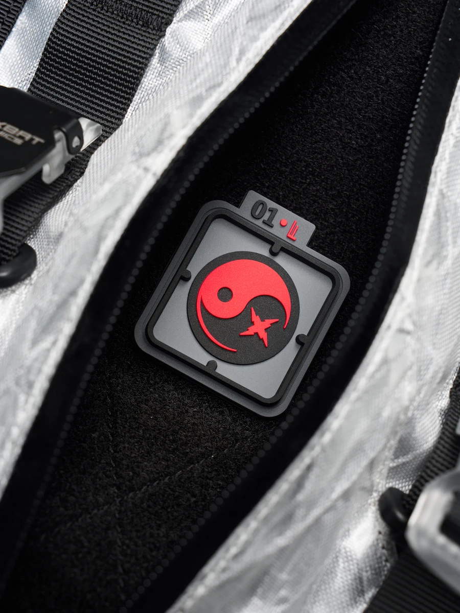 FOXBAT Alert Theme Parche de PVC Brazalete táctico Decoración DIY para ropa y mochilas - imagen 5