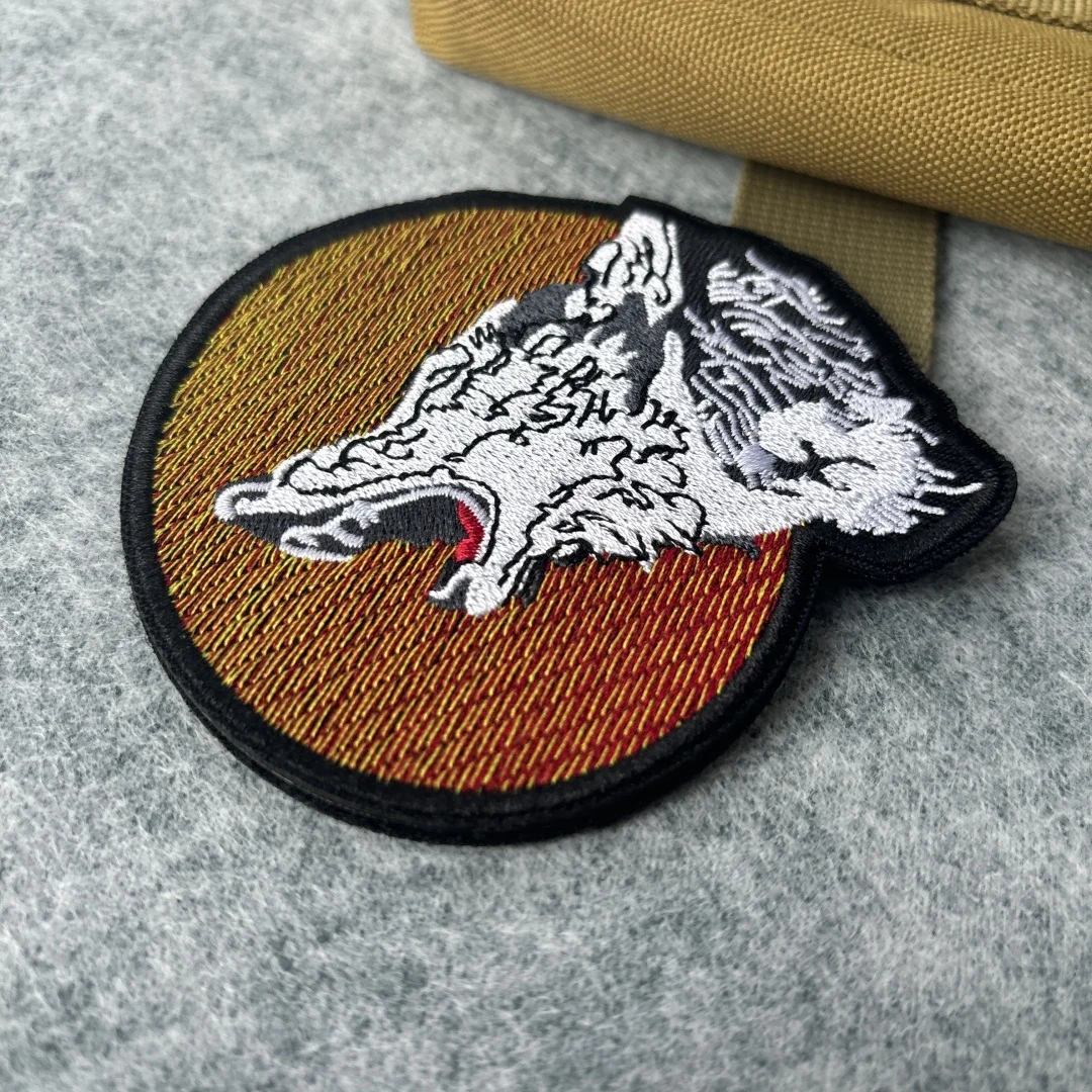 Parches tácticos bordados de LOLF, parche de gancho y bucle, brazalete del ejército, insignia de moral militar, mochila, pegatinas para ropa - imagen 5
