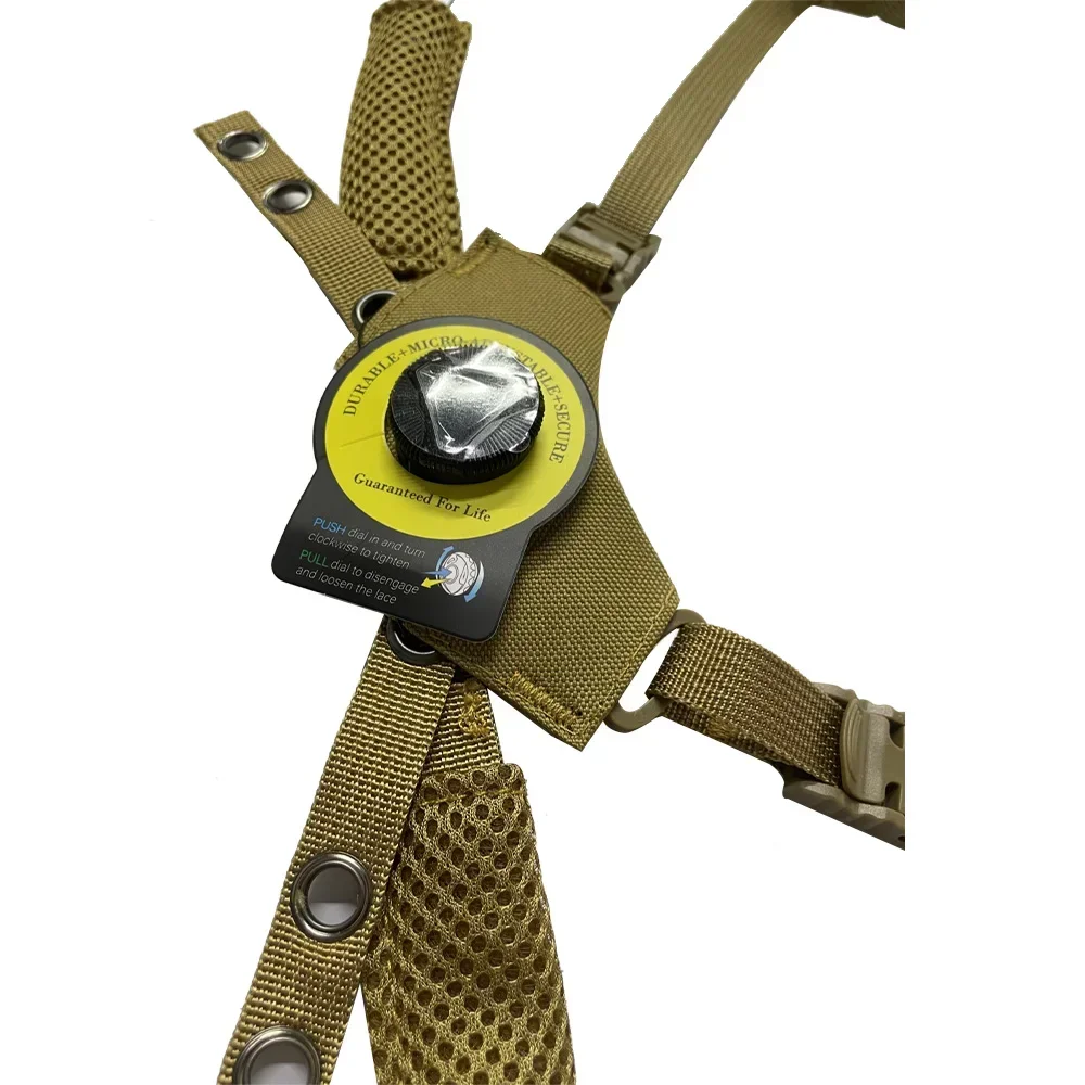 Sistema de suspensión de esfera ajustable, correa para la barbilla, accesorios para casco rápido para MICH para casco Wendy - imagen 4