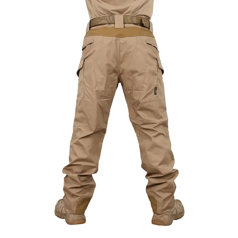 PAZAGUILA Frogman pantalones de combate tácticos para hombre pantalones Cargo Airsoft caza entrenamiento Camping senderismo al aire libre CB - imagen 2