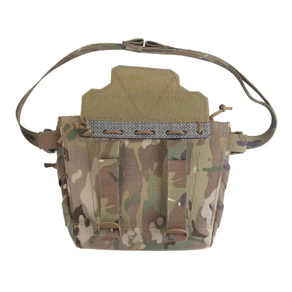 Bolsa colgante Abdominal táctica MOLLE, chaleco de caza, portador de placa V2, kits médicos de emergencia portátiles, tiro Airsoft - imagen 3