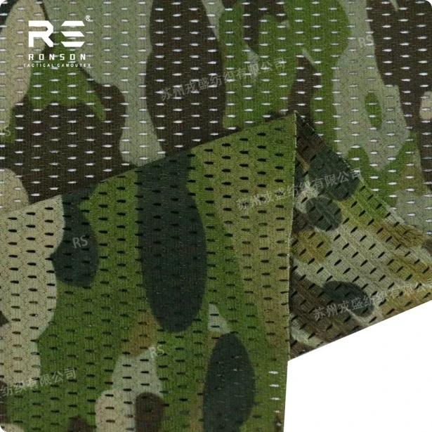 Tela malla camuflaje australiano transpirable para chaleco y máscara - imagen 2