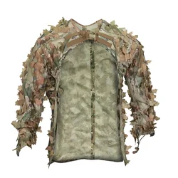 Chaqueta táctica camuflaje leaf – Caza y Airsoft adultos