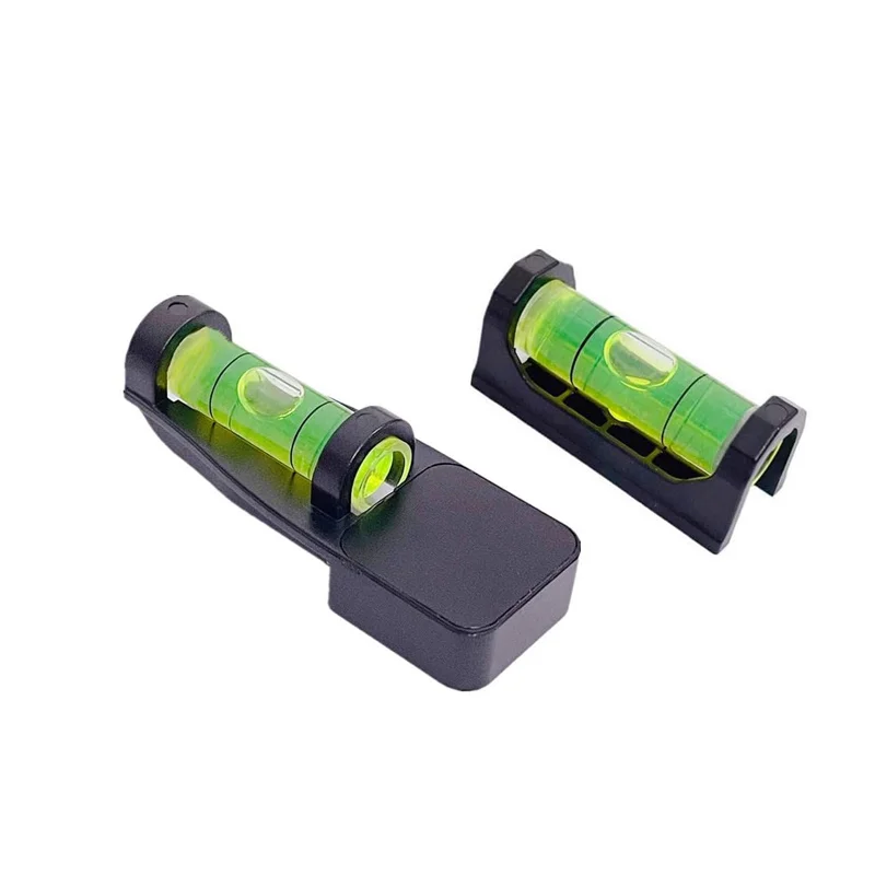 1 Juego de nivel de burbuja magnético, herramientas de diseño de medición, niveles con Base magnética para Kit de nivelación de montaje de alcance de caza - imagen 4