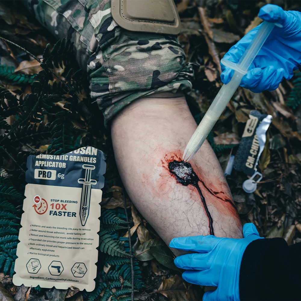 Rhino Rescue granulado hemostático quitosano para emergencias - imagen 2