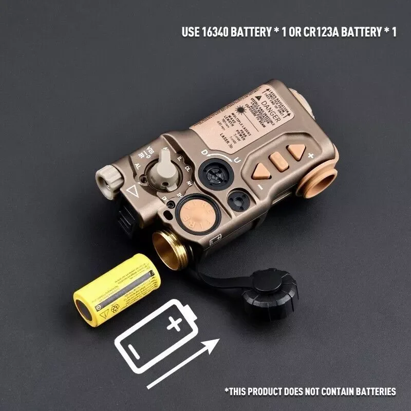 Linterna táctica de caza SF Surefir M600 RAID X Metal rojo verde azul láser IR Strobe AXON de doble función interruptor LED lámpara de exploración - imagen 4