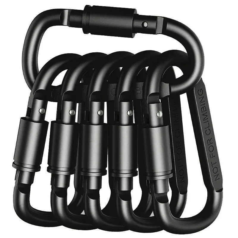 Mosquetón táctico aluminio EDC para llaves – Supervivencia