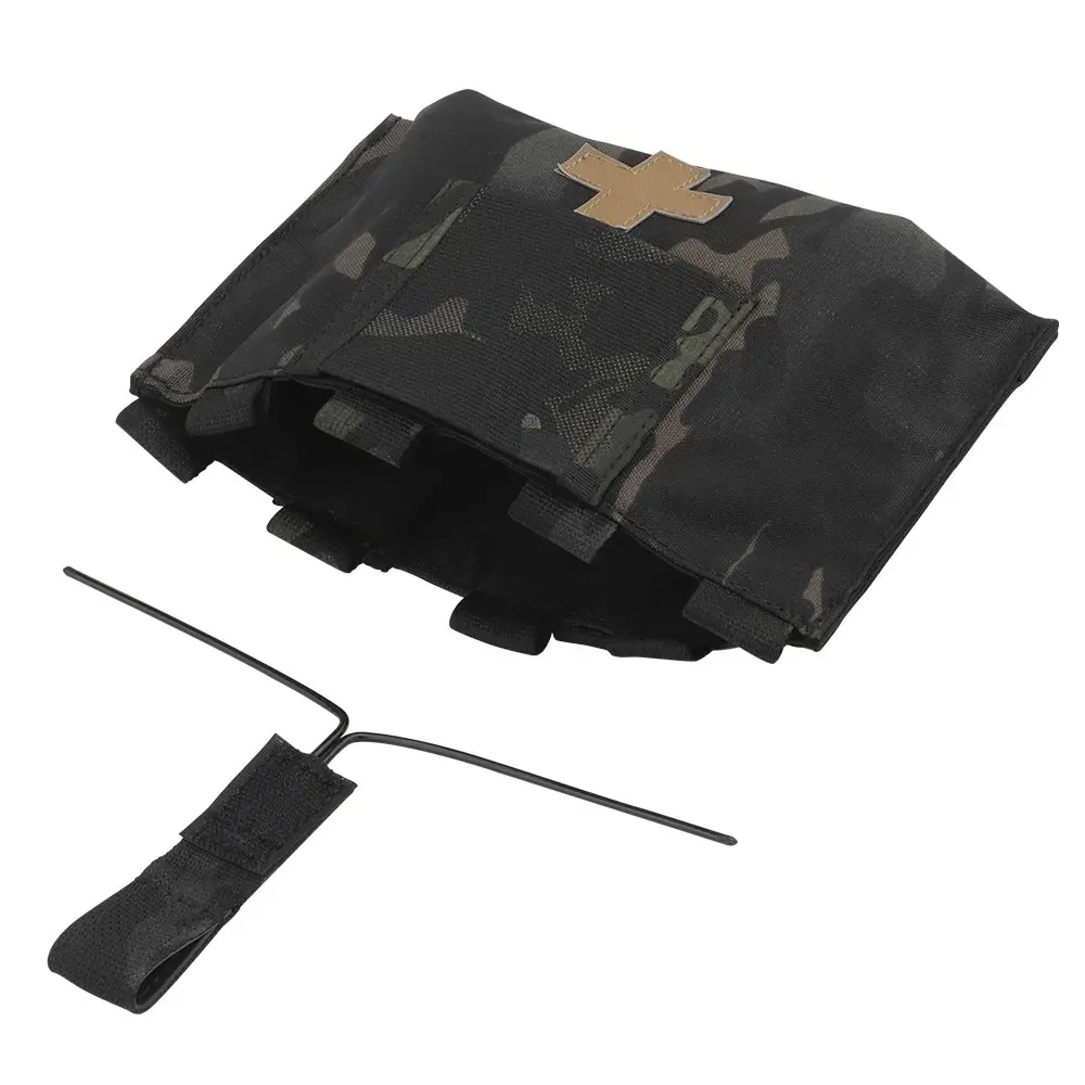 Bolsa táctica para botiquín de primeros auxilios, bolsa médica de liberación rápida, bolsa de supervivencia Molle, bolsa de emergencia para caza y Camping - imagen 5