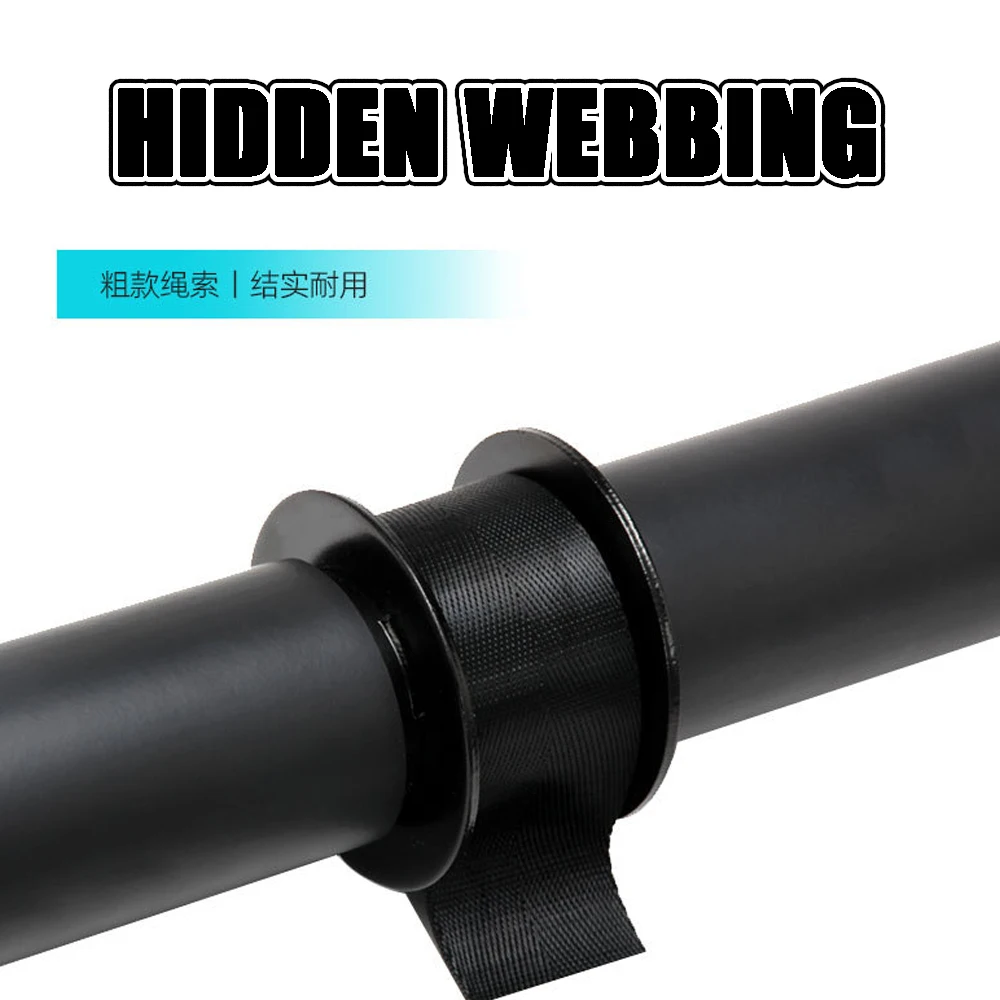 Rodillo de muñeca y antebrazo Blaster para entrenamiento y entrenamiento, apto para placas de pesas olímpicas estándar de 1 pulgada y 2 pulgadas - imagen 5