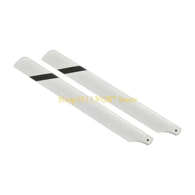 Hélices rotor principal fibra vidrio 430 mm calidad J1HC para entusiastas los helicópteros - imagen 4