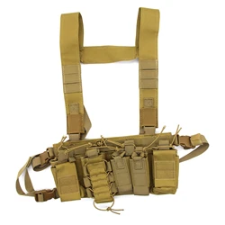 Bolsa táctica D3 aparejo pecho arnés radio frontal funcional