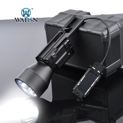 Zenitco K-2U linterna LED táctica para arma 20 mm riel estroboscópica