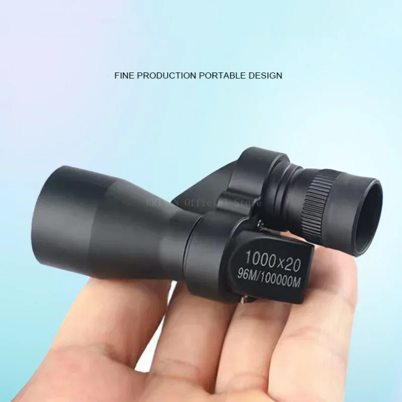 Mini telescopio Monocular de bolsillo HD portátil, gran aumento, Zoom, pesca al aire libre, caza, Camping, Montañismo - imagen 3