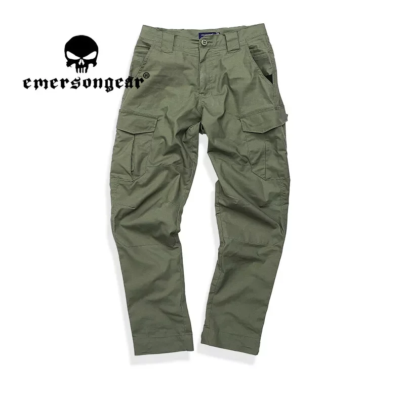 Emersongear etiqueta azul táctica ajuste ergonómico pantalones largos de carga para hombre entrenamiento Airsoft caza senderismo militar EMB9463