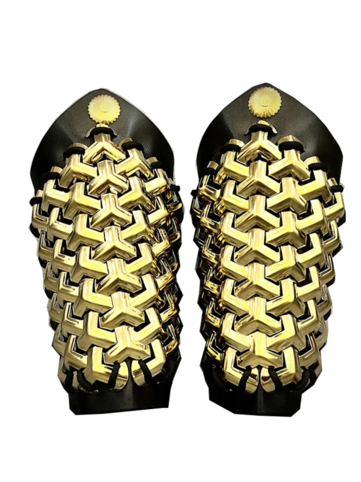 Protector de brazo con patrón de montaña, armadura Hanfu Jinyiwei, protectores de muñeca, pasta Li Hikisa, espesor de acero inoxidable 0,8 - imagen 4