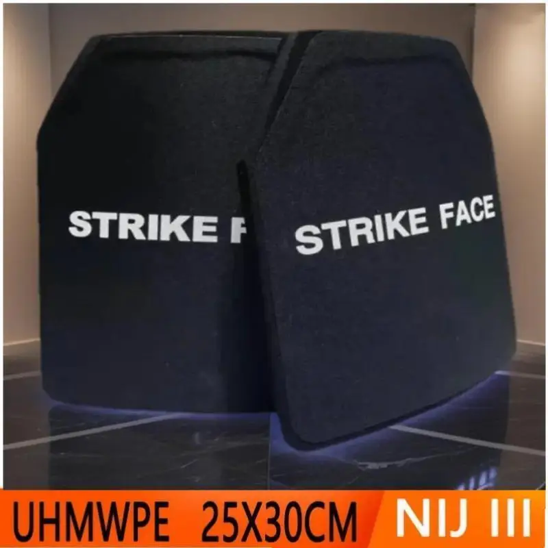 NIJ III independiente puro PE peso ligero placa a prueba de balas t Anti AK47 MSC 7,62mm Panel balístico 10X12 pulgadas placa a prueba de balas - imagen 2