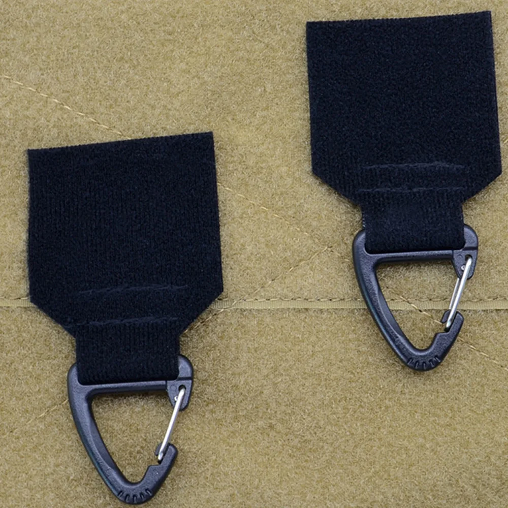 VULPO-gancho táctico multifuncional para colgar guantes, hebilla de chaleco, hebilla de bucle, puede colgar guantes, llaves, herramienta pequeña - imagen 5